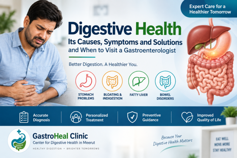 Digestive Health: Causes, Symptoms, Solutions and When to Visit a Gastroenterologist