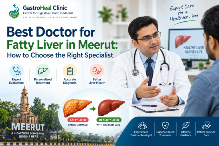 Best Doctor for Fatty Liver in Meerut: How to Choose the Right Specialist
